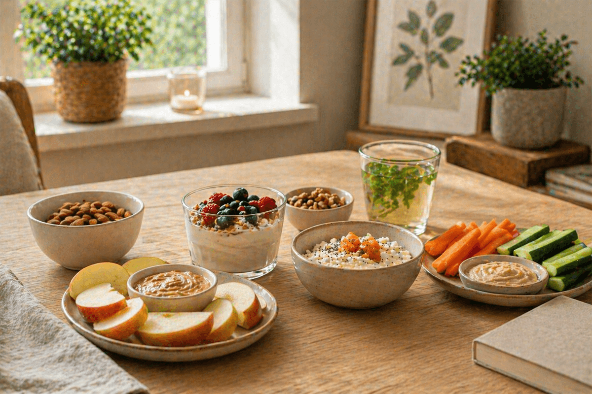 Продукты для спокойного перекуса: что удобно держать под рукой